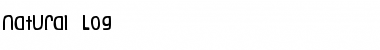 Download Natural Log Font Download Natural Log Font