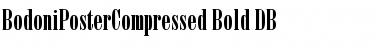 Download BodoniPosterCompressed DB Font Download BodoniPosterCompressed DB Font