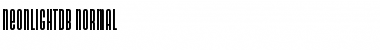 Download NeonlightDB Font Download NeonlightDB Font