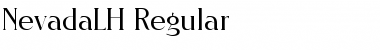Download NevadaLH Font Download NevadaLH Font