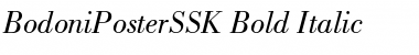 Download BodoniPosterSSK Font Download BodoniPosterSSK Font
