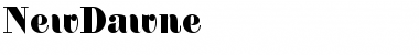 Download NewDawne Font Download NewDawne Font