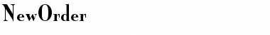 Download NewOrder Font Download NewOrder Font