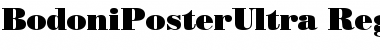 Download BodoniPosterUltra Font Download BodoniPosterUltra Font
