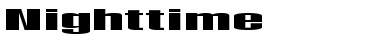 Download Nighttime Font Download Nighttime Font