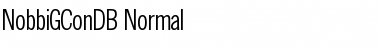 Download NobbiGConDB Font Download NobbiGConDB Font