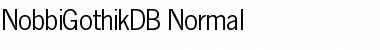 Download NobbiGothikDB Font Download NobbiGothikDB Font