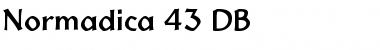 Download Normadica 43 DB Font Download Normadica 43 DB Font