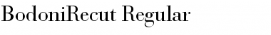 Download BodoniRecut Font Download BodoniRecut Font