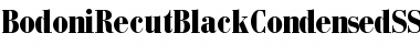 Download BodoniRecutBlackCondensedSSK Font Download BodoniRecutBlackCondensedSSK Font