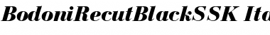Download BodoniRecutBlackSSK Font Download BodoniRecutBlackSSK Font