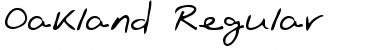 Download Oakland Font Download Oakland Font