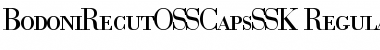 Download BodoniRecutOSSCapsSSK Font Download BodoniRecutOSSCapsSSK Font