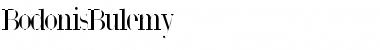 Download BodonisBulemy Font Download BodonisBulemy Font