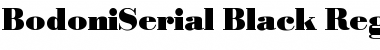 Download BodoniSerial-Black Font Download BodoniSerial-Black Font