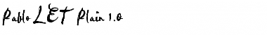 Download Pablo LET Font Download Pablo LET Font