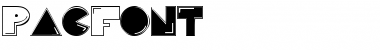 Download PacFont Font Download PacFont Font