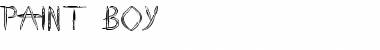Download Paint Boy Font Download Paint Boy Font