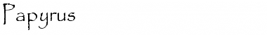 Download Papyrus Font Download Papyrus Font