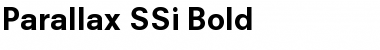 Download Parallax SSi Font Download Parallax SSi Font