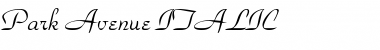 Download Park Avenue Font Download Park Avenue Font