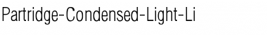 Download Partridge-Condensed-Light-Li Font Download Partridge-Condensed-Light-Li Font