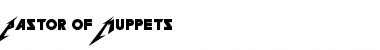 Download Pastor of Muppets Font Download Pastor of Muppets Font