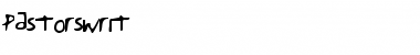 Download Pastorswrit Font Download Pastorswrit Font