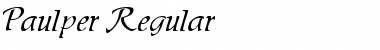 Download Paulper Font Download Paulper Font