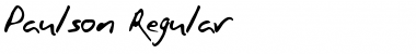 Download Paulson Font Download Paulson Font