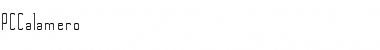 Download PCCalamero Font Download PCCalamero Font