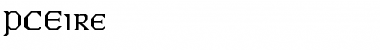 Download PCEire Font Download PCEire Font