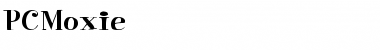 Download PCMoxie Font Download PCMoxie Font
