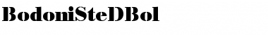 Download BodoniSteDBol Font Download BodoniSteDBol Font