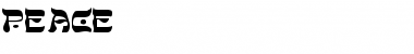 Download Peace- Font Download Peace- Font