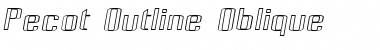 Download Pecot Outline Oblique Font Download Pecot Outline Oblique Font