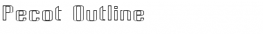 Download Pecot Outline Font Download Pecot Outline Font