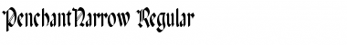 Download PenchantNarrow Font Download PenchantNarrow Font