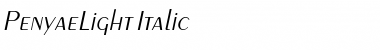 Download PenyaeLight Font Download PenyaeLight Font
