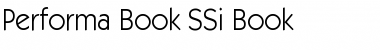 Download Performa Book SSi Font Download Performa Book SSi Font