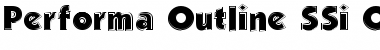 Download Performa Outline SSi Font Download Performa Outline SSi Font