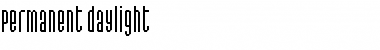 Download Permanent daylight Font Download Permanent daylight Font