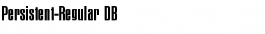Download Persistent DB Font Download Persistent DB Font