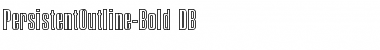 Download PersistentOutline DB Font Download PersistentOutline DB Font