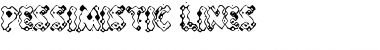 Download Pessimistic Lines Font Download Pessimistic Lines Font
