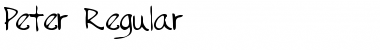 Download Peter Font Download Peter Font