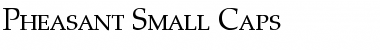 Download Pheasant Small Caps Font Download Pheasant Small Caps Font