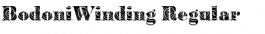 Download BodoniWinding Font Download BodoniWinding Font