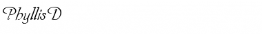 Download PhyllisD Font Download PhyllisD Font