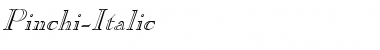 Download Pinchi-Italic Font Download Pinchi-Italic Font
